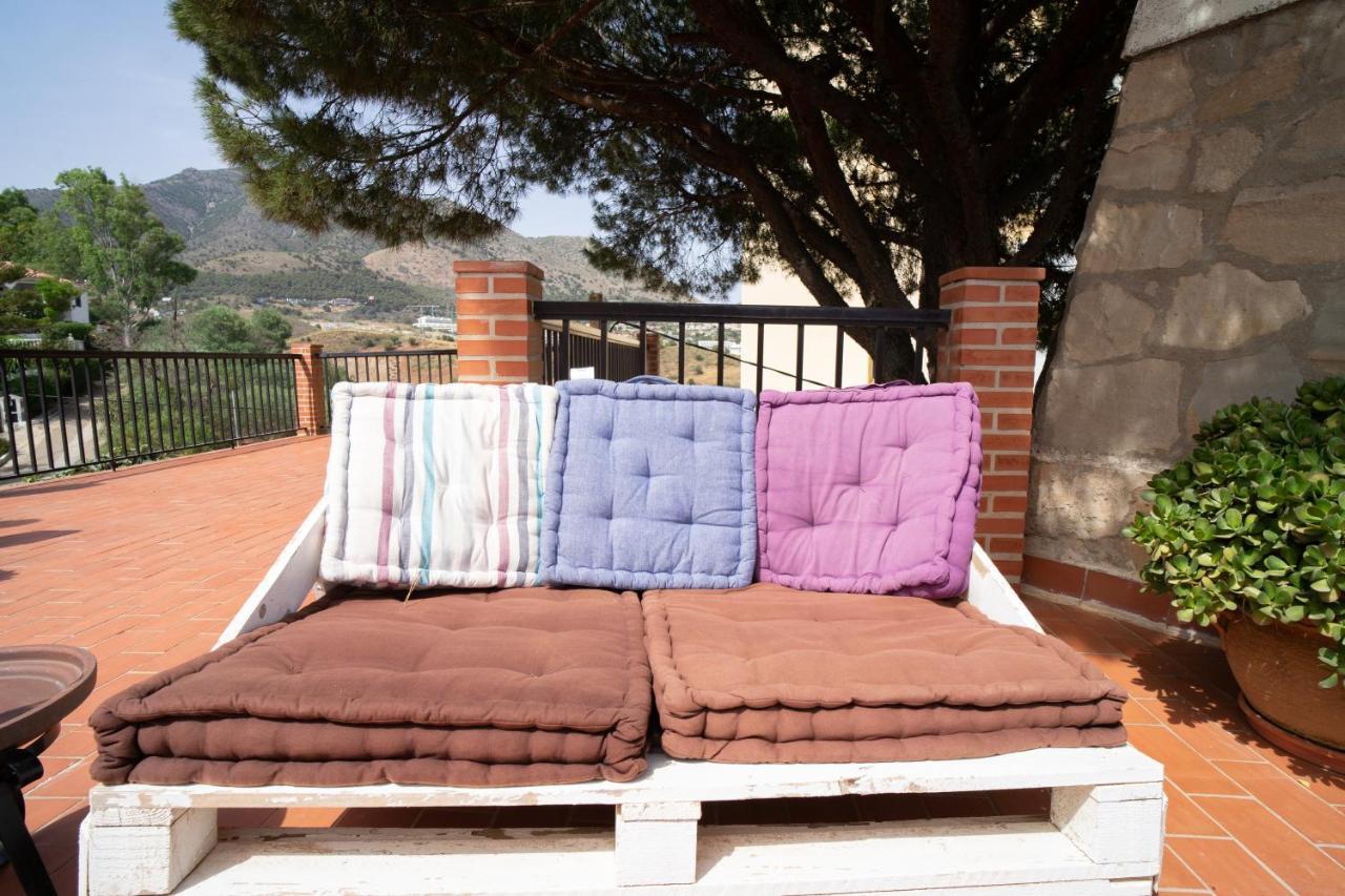 Casa Ancladero Big Rooftop Terrace, 2 Bedroom Guesthouse W Garden And View Fuengirola Luaran gambar
