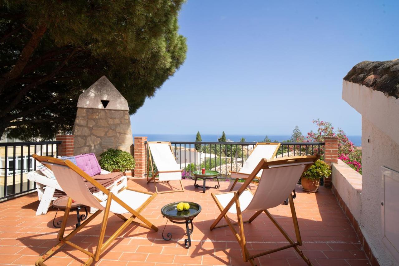 Casa Ancladero Big Rooftop Terrace, 2 Bedroom Guesthouse W Garden And View Fuengirola Luaran gambar