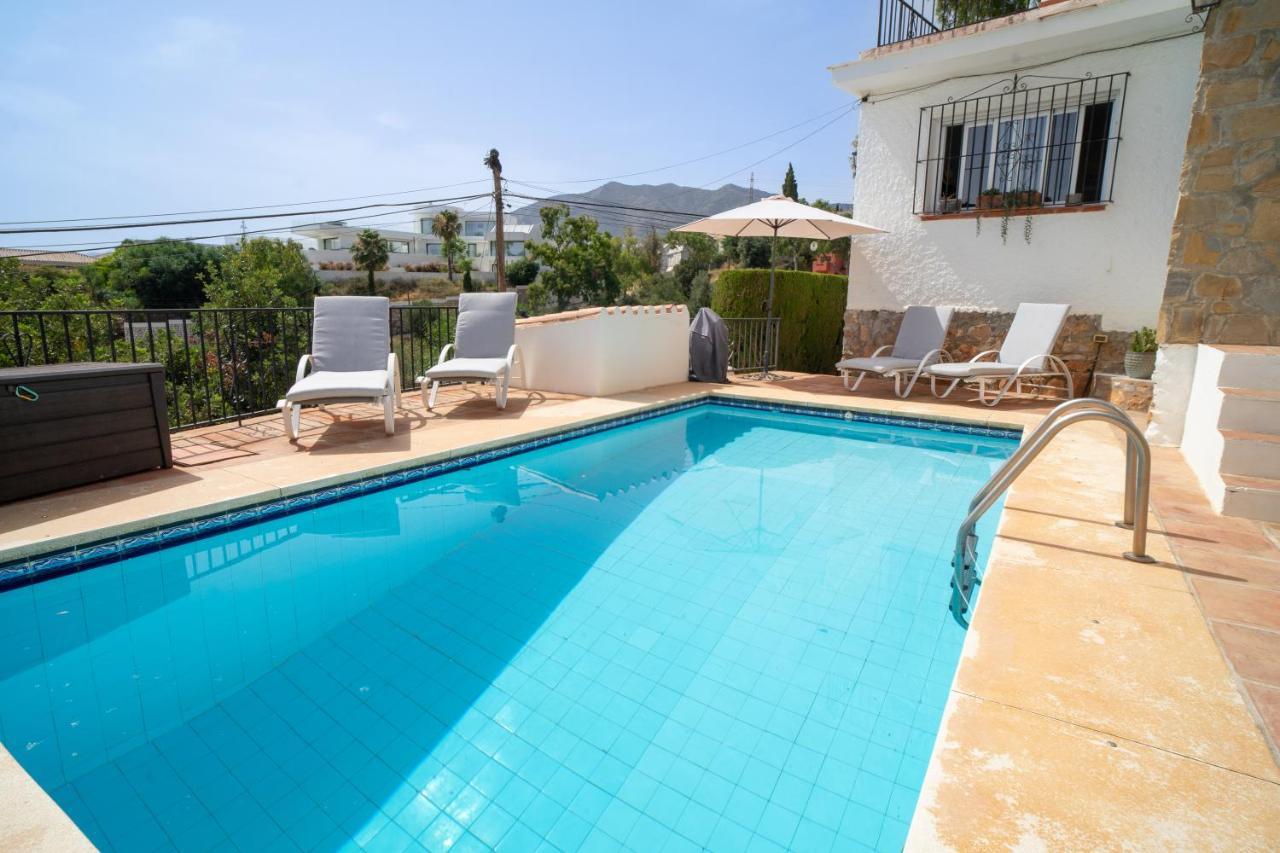 Casa Ancladero Big Rooftop Terrace, 2 Bedroom Guesthouse W Garden And View Fuengirola Luaran gambar